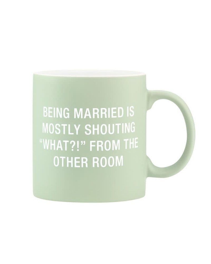 About Face Designs About Face Mug - Being Married
