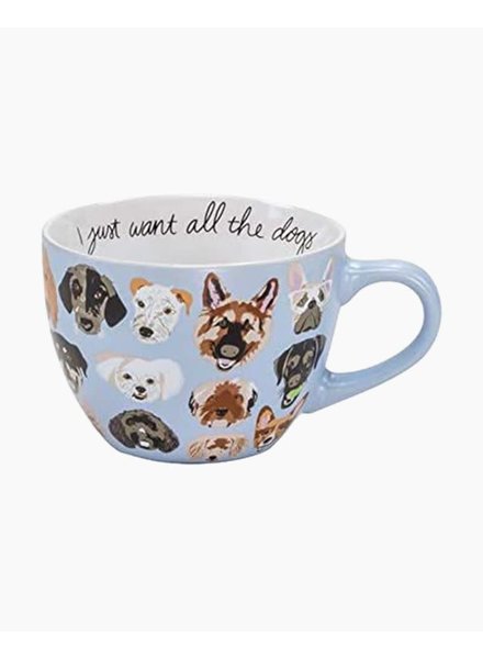 About Face Designs Mug - Want All the Dogs