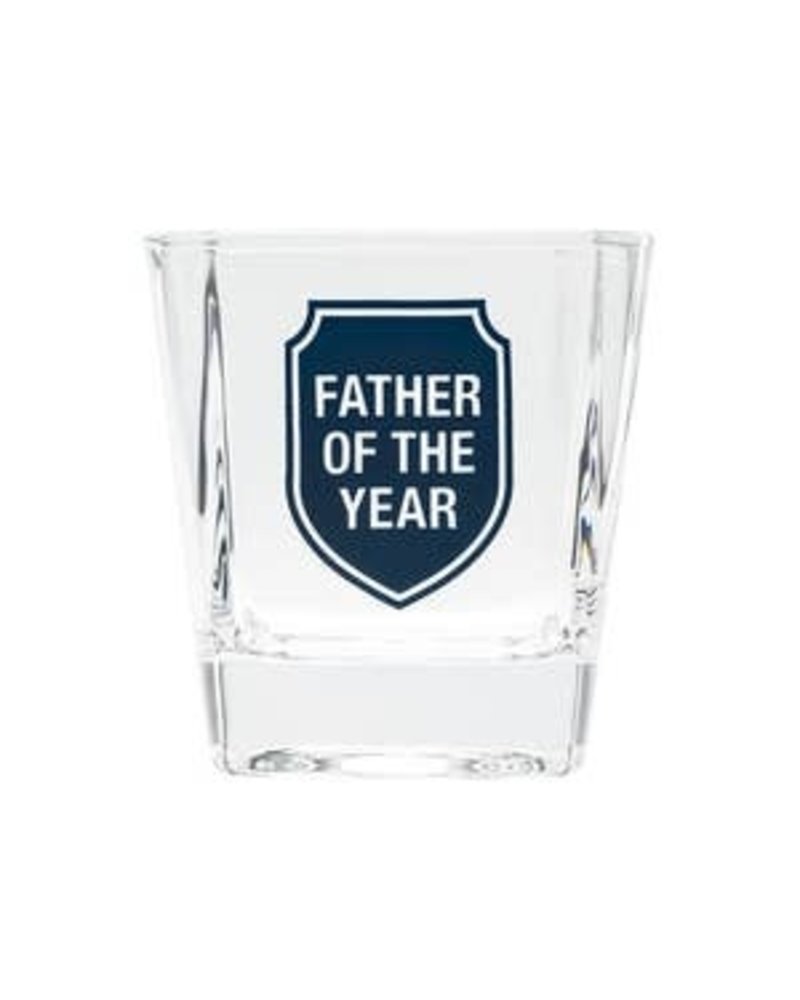 About Face Designs About Face Rocks Glass - Father of the Year