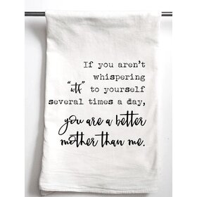 Tea Towel - WTF Motherhood