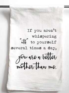 Tea Towel - WTF Motherhood