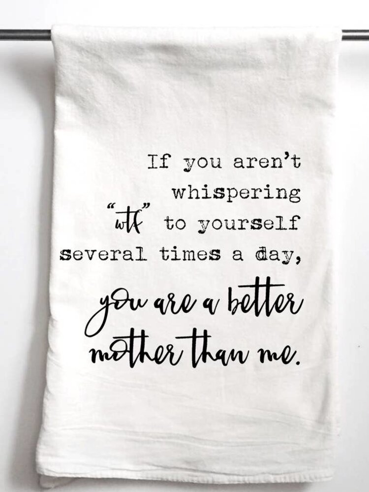 Aspen Lane Tea Towel - WTF Motherhood