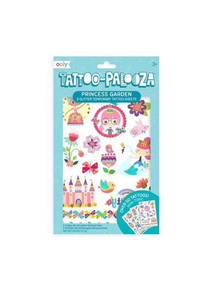 Ooly Temporary Tattoo - Princess Garden