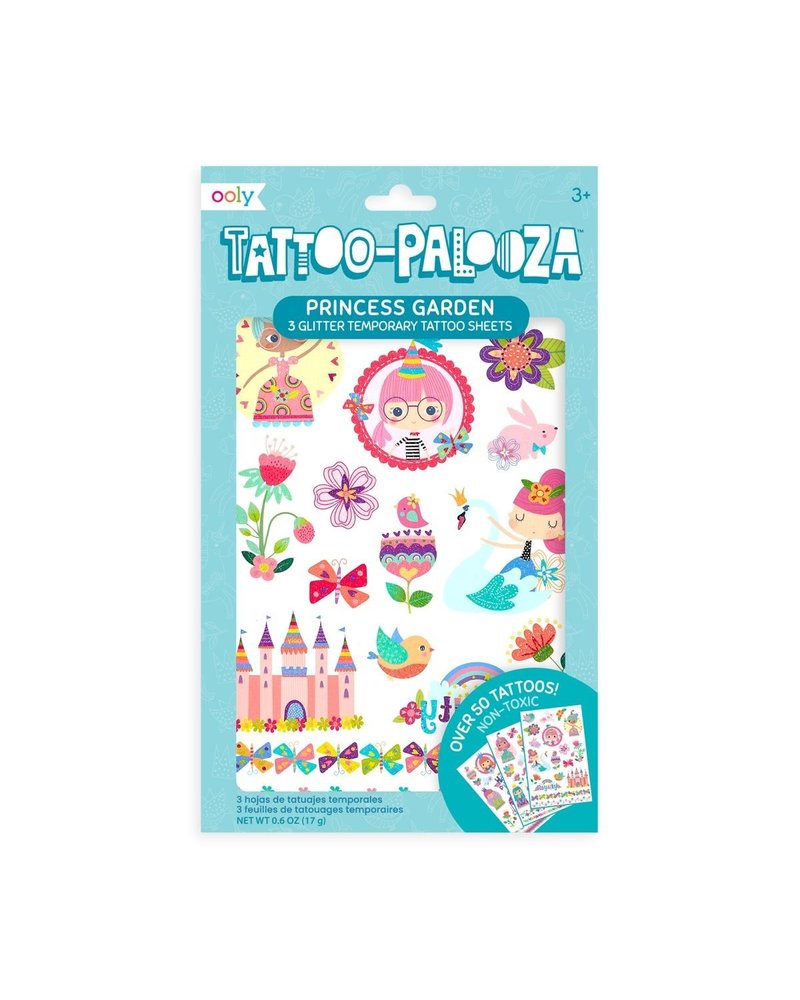 Ooly Ooly Temporary Tattoo - Princess Garden