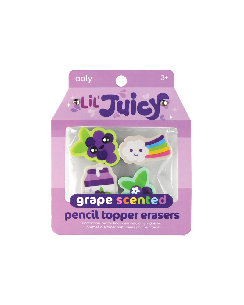 Ooly Ooly Scented Eraser Topper - Grape