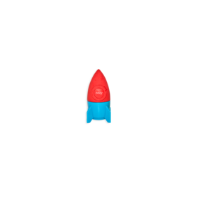 Rocketship Pencil Sharpener -  Red