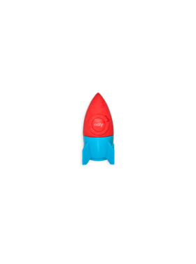Rocketship Pencil Sharpener -  Red