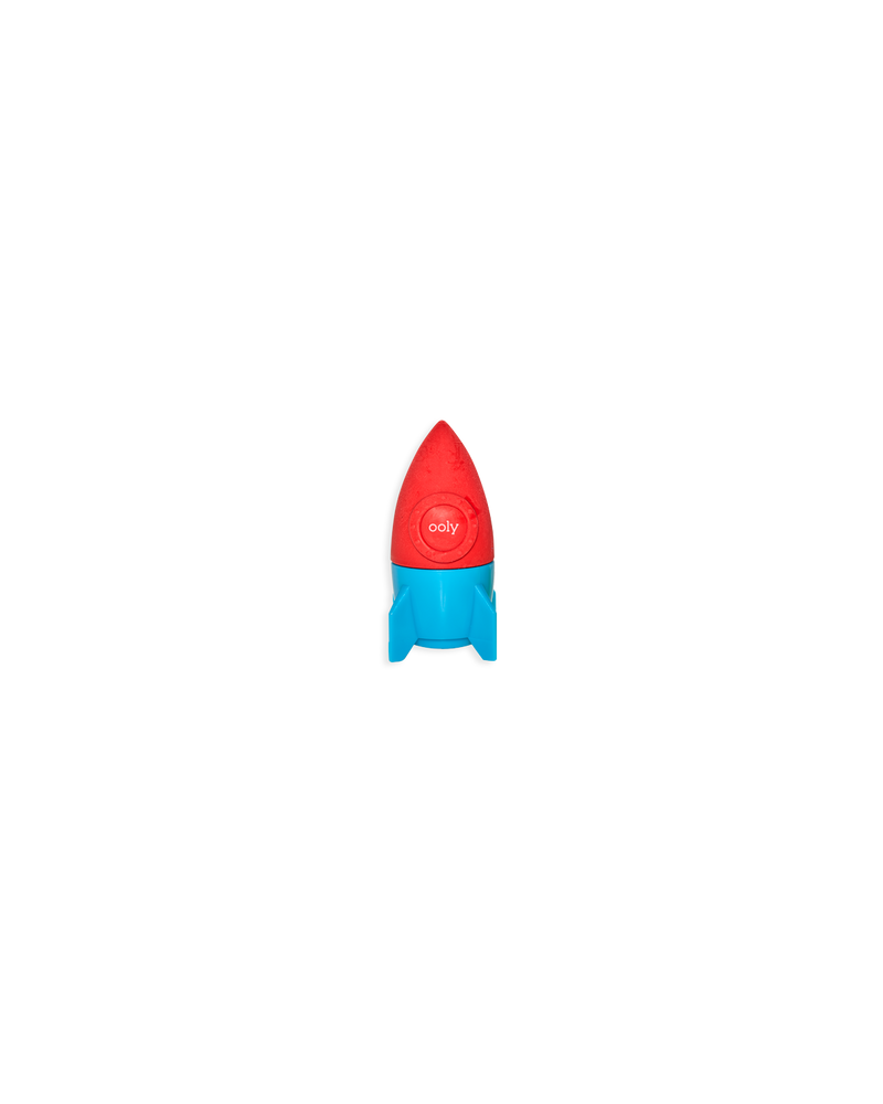 Ooly Ooly Rocketship Pencil Sharpener -  Red