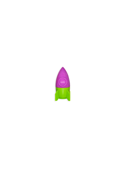 Ooly Rocketship Pencil Sharpener -  Purple