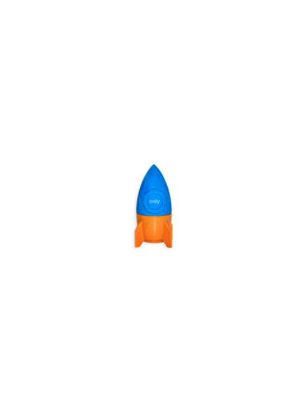 Ooly Rocketship Pencil Sharpener -  Blue