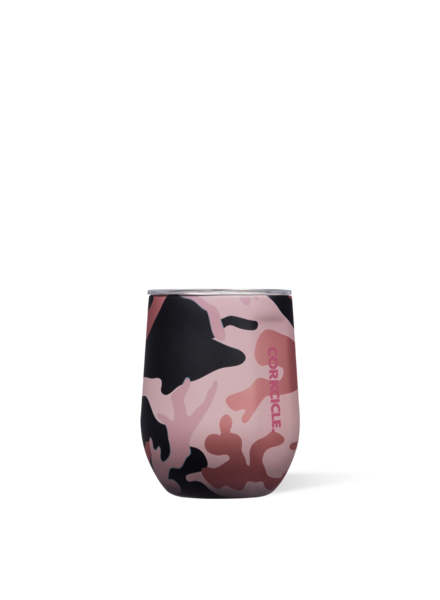 CORKCICLE Stemless Wine - Metallic Rose Camo