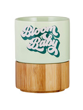 Slant Bamboo Mug - Bloom Baby