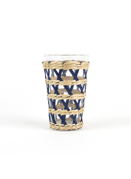 Gold Leopard Stemless Wine Glass - 8 Oak Lane