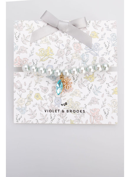 Violet & Brooks Charm Bracelet - Blue