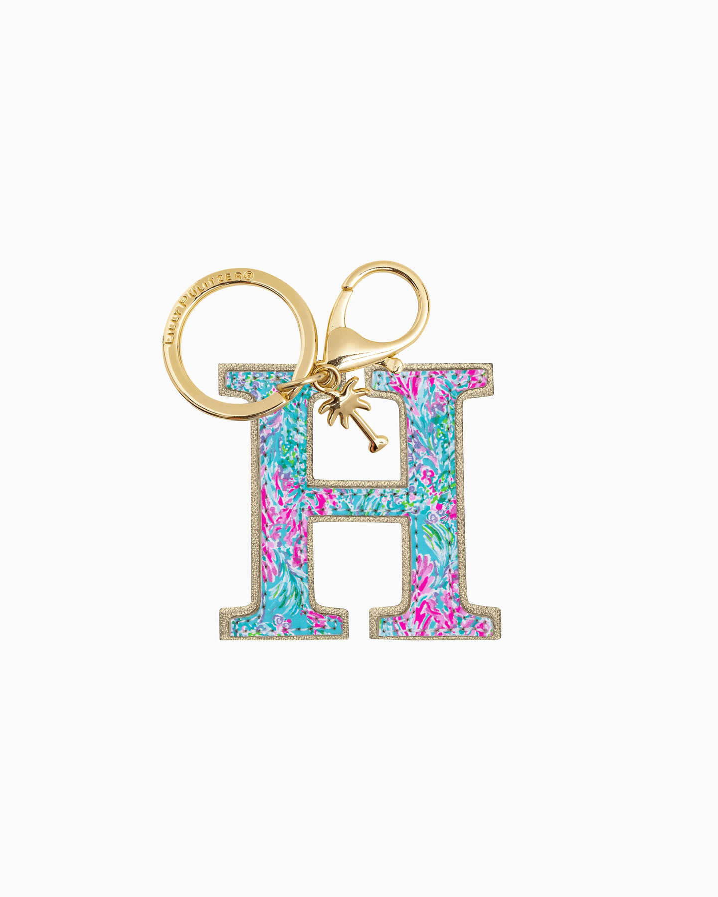 Lilly Initial Keychain-H-Jupiter Lilly Pulitzer Boutique - Initial