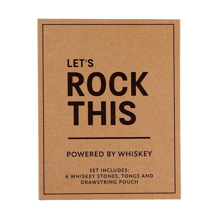 Whiskey Stones Book Set by Santa Barbara