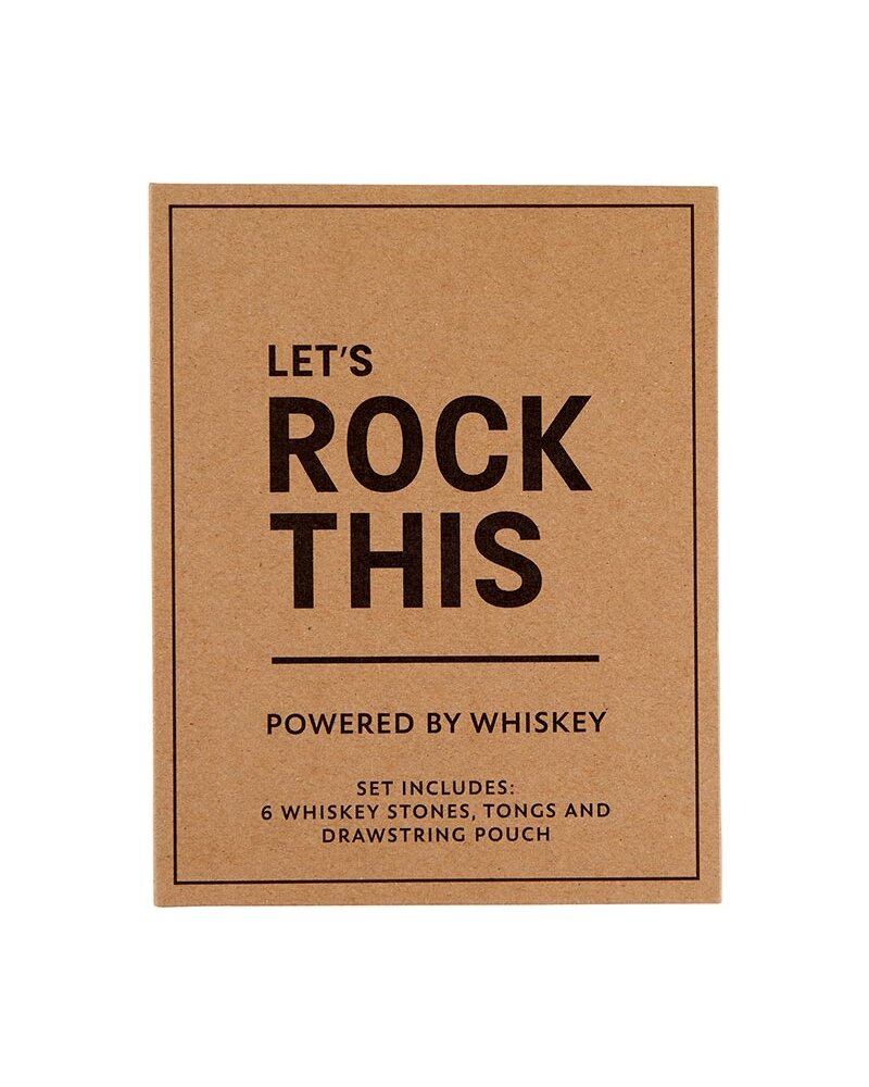 Whiskey Stones Book Set by Santa Barbara