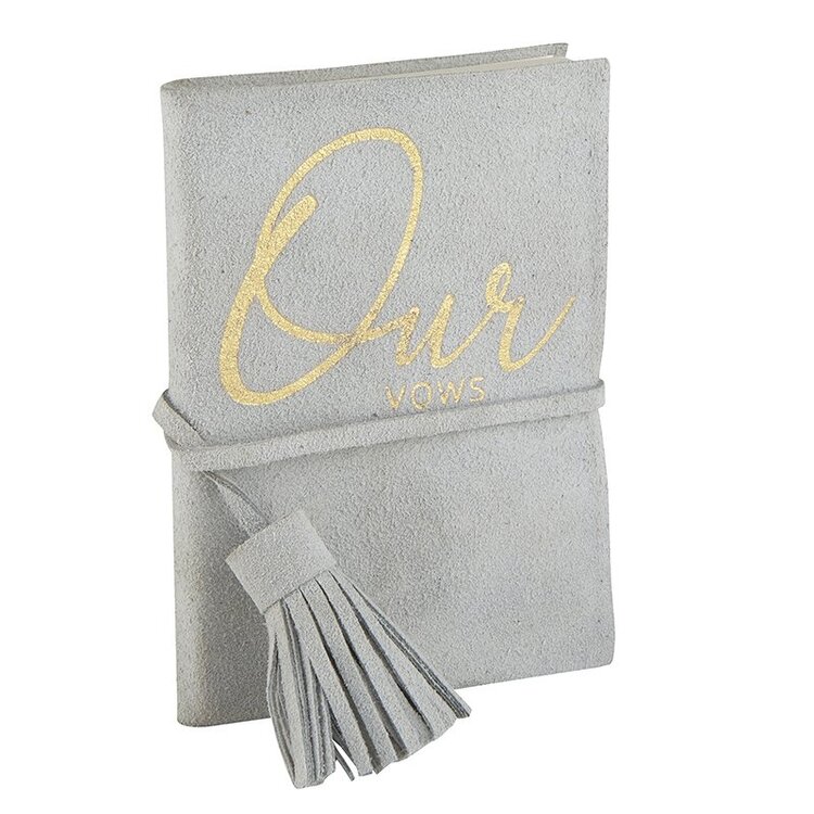 Ours Wedding Vow Book by Santa Barbara