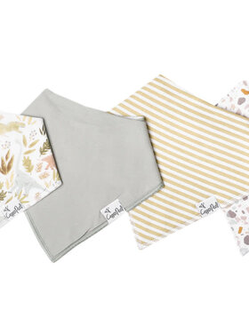 Copper Pearl Dinosaur Bandana Bibs