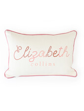 Initial Styles First & Middle Name Stitched Pillow