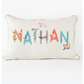 Woodland Name Pillow