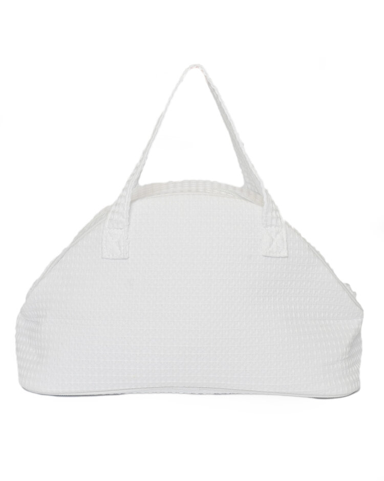 Waffle Weave Large Cosmetic Case