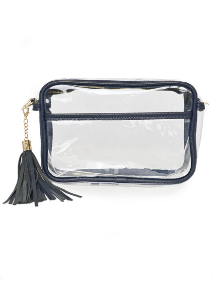 Personalized Clear Crossbody - 10 Color Choices - Monogram Available -  Initial Styles Jupiter Boutique