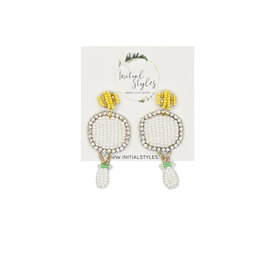 Tennis Racquet Earrings
