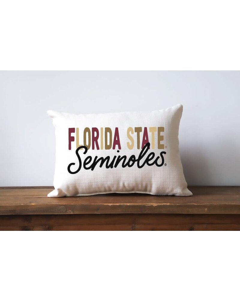 Initial Styles Florida State Seminoles Lumbar Pillow