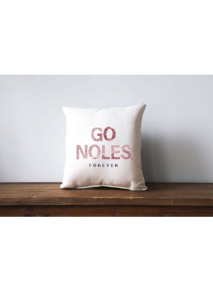 Initial Styles Go Noles FSU Pillow