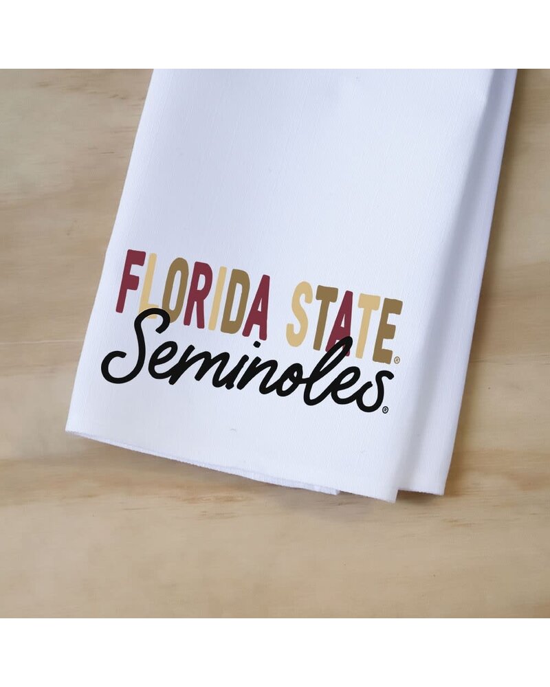 Initial Styles Florida State Seminoles Tea Towel