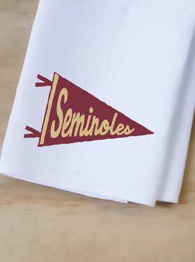 FSU Seminoles Flag Tea Towel
