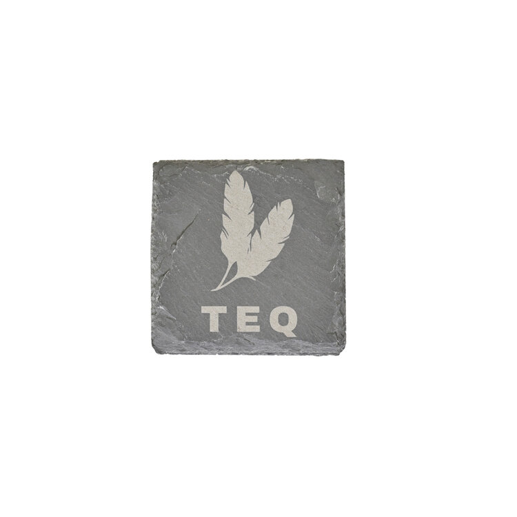 Tequesta Set of 4 Slate Coasters