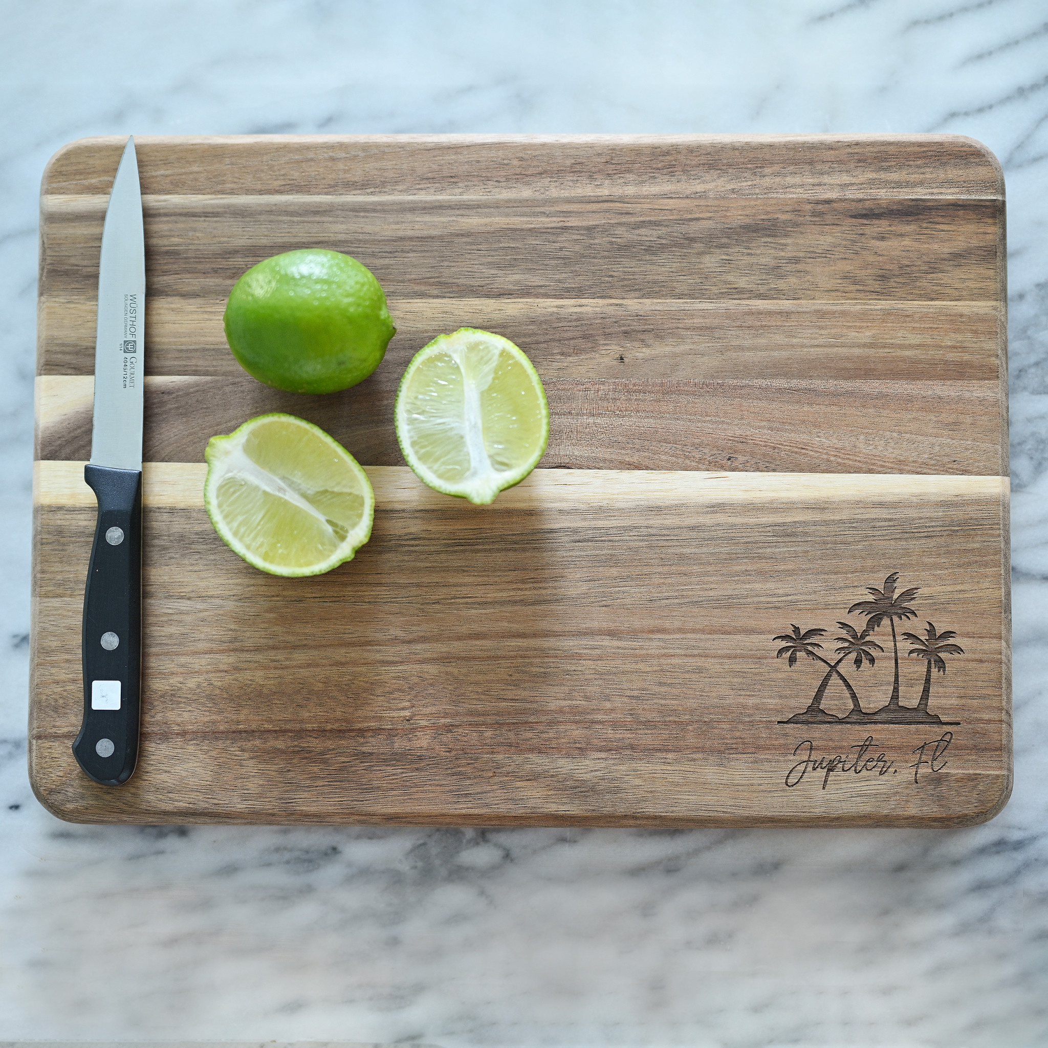 Etched Jupiter Cutting Board Gift at Initial Styles Boutique