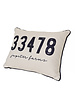 Initial Styles Jupiter Farms Zip Code Pillow 33478