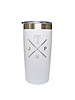 Initial Styles White JUP Tumbler