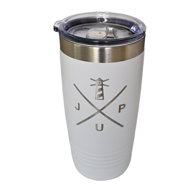 White JUP Tumbler
