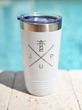 White JUP Tumbler