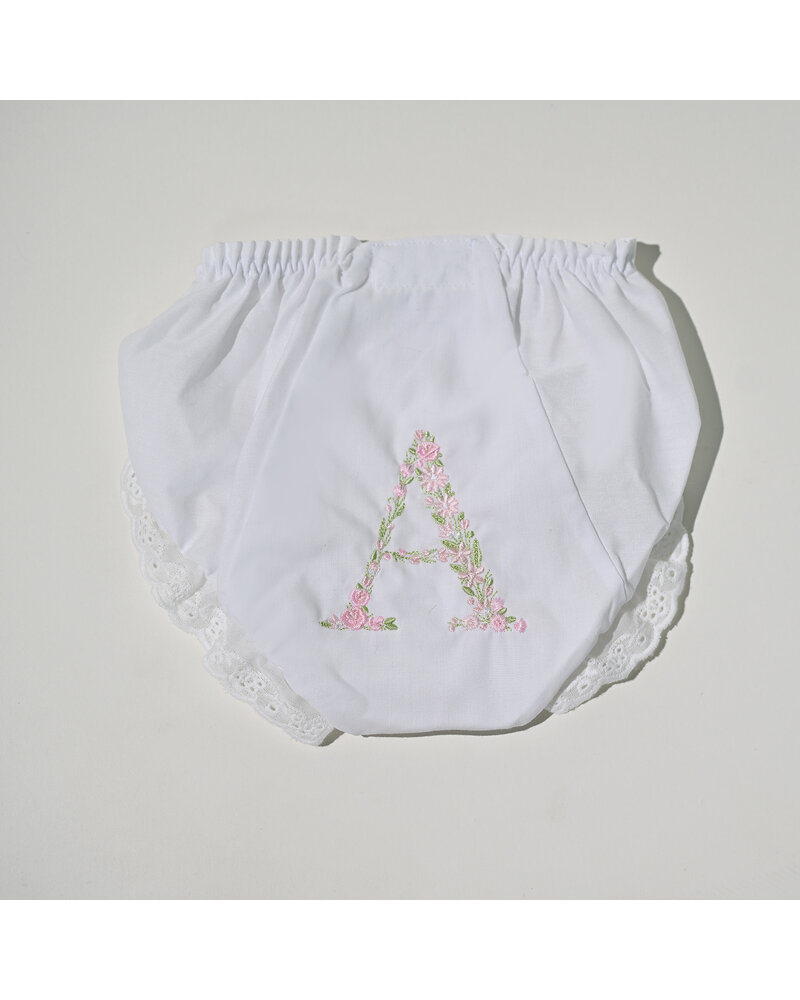 Initial Styles Baby Girl Bloomer Pink Letter