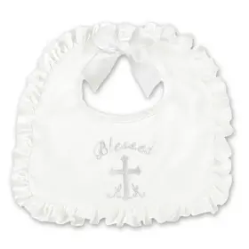 Blessings Ruffle Bib