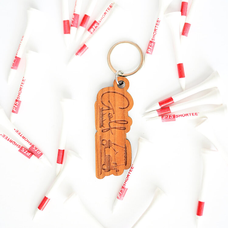 Keychain - Golf Dad