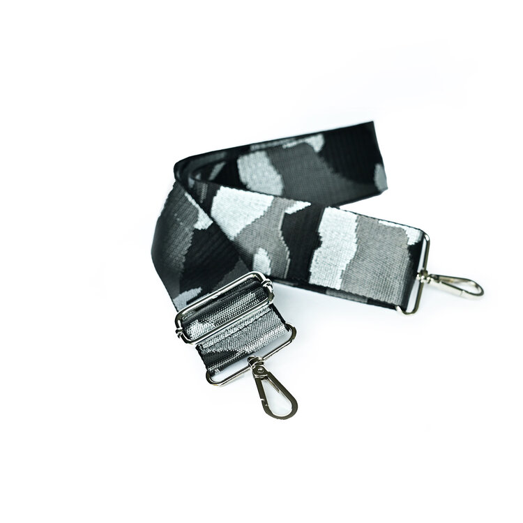 Guitar Strap- Grey Camo