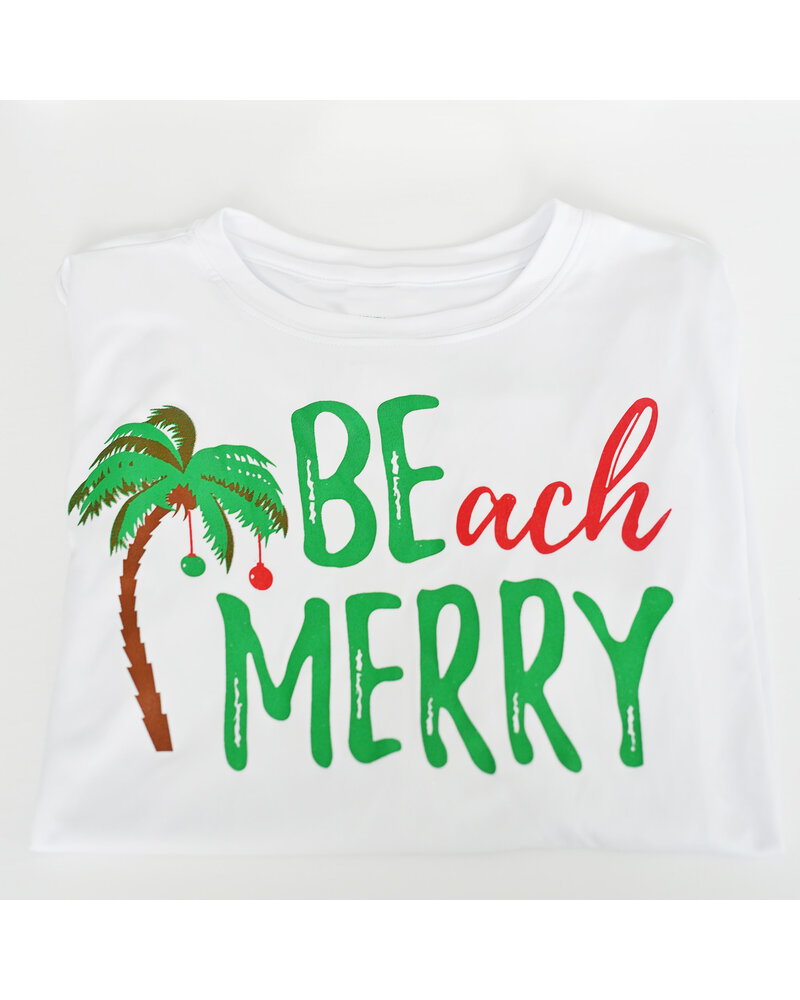 Initial Styles Beach Merry Sun Shirt - Unisex Adult