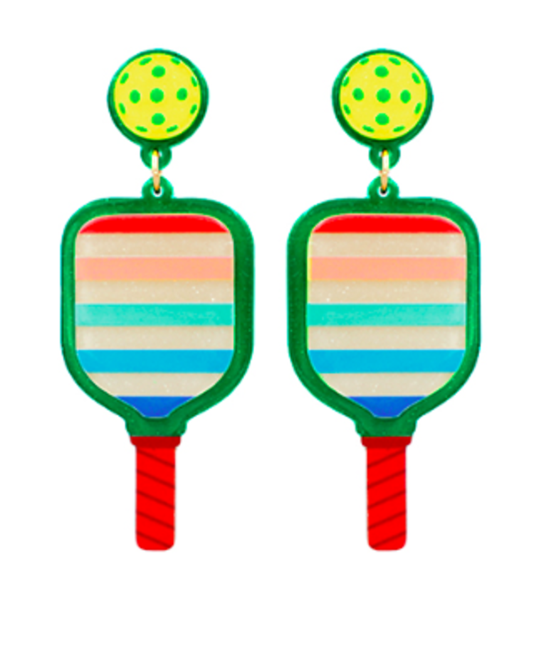 Pickleball Paddle Earrings