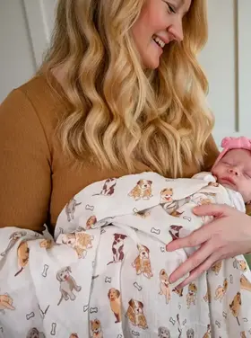 Dog Baby Blanket