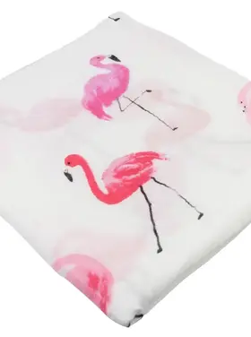 Flamingo Baby Blanket