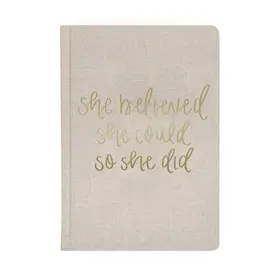 Sweet Water Decor She Believed She Could Journal