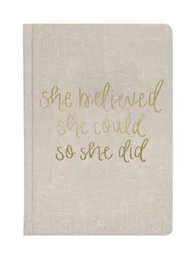 Sweet Water Decor She Believed She Could Journal