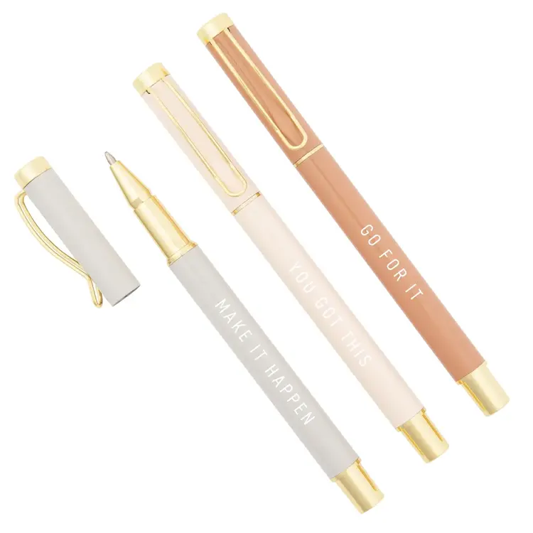 Sweet Water Decor You Got This Metal Pen Set