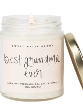 Sweet Water Decor Best Grandma Ever Candle